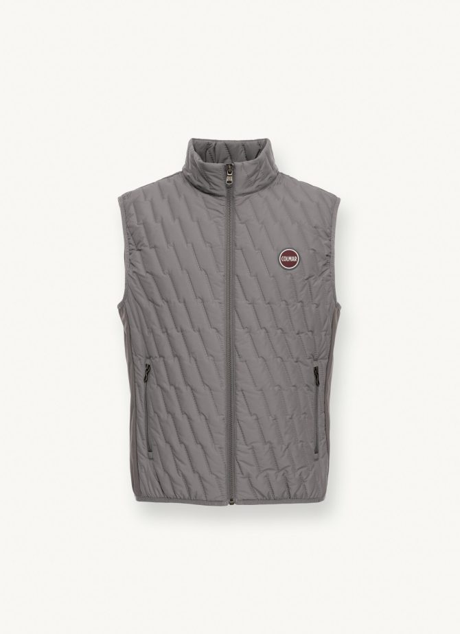 Quilted gilet with softshell inserts - Image 4