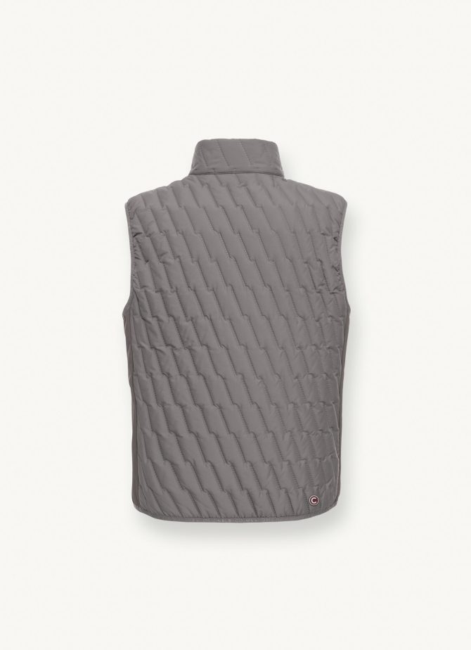 Quilted gilet with softshell inserts - Image 5