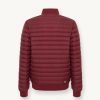 Down bomber jacket with knit details - Image 5