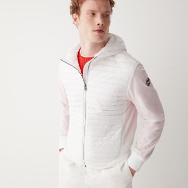 Light jacket with hood