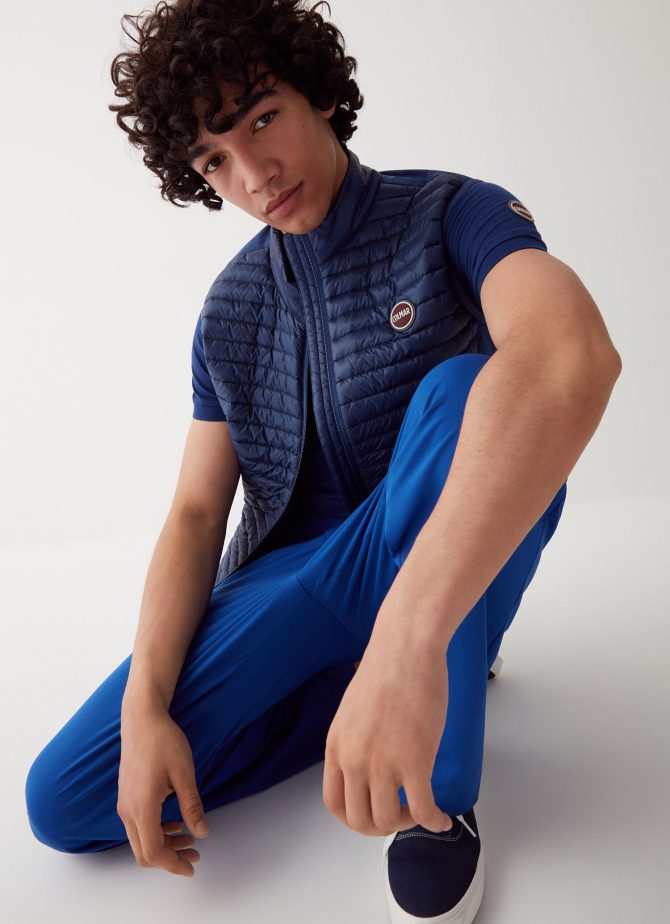 Lightweight gilet with smooth parts - Image 3