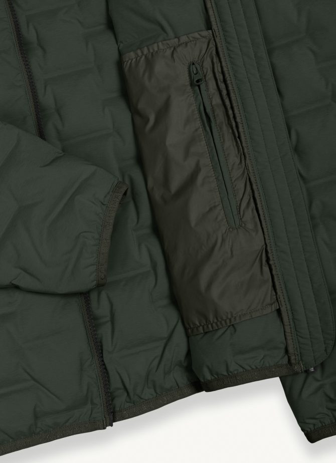 Quilted jacket with hood - Image 6