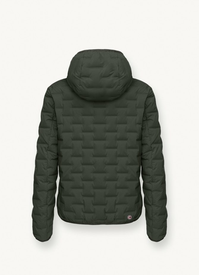 Quilted jacket with hood - Image 5