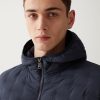 Quilted jacket with hood - Image 3