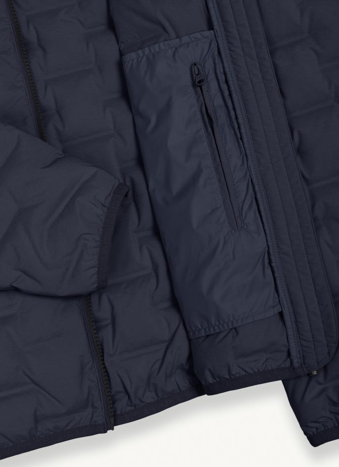 Quilted jacket with hood - Image 6