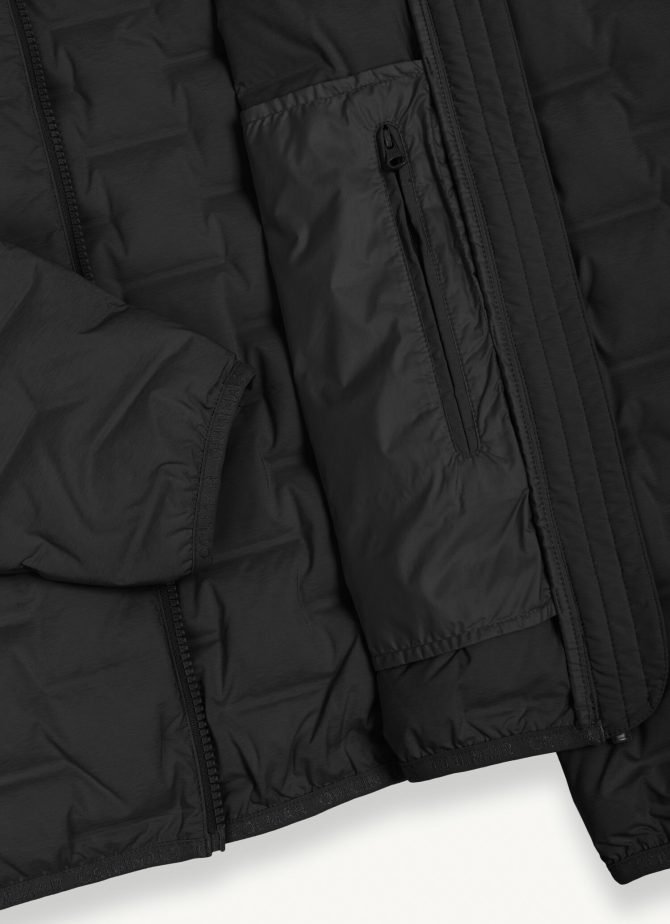 Quilted jacket with hood - Image 6