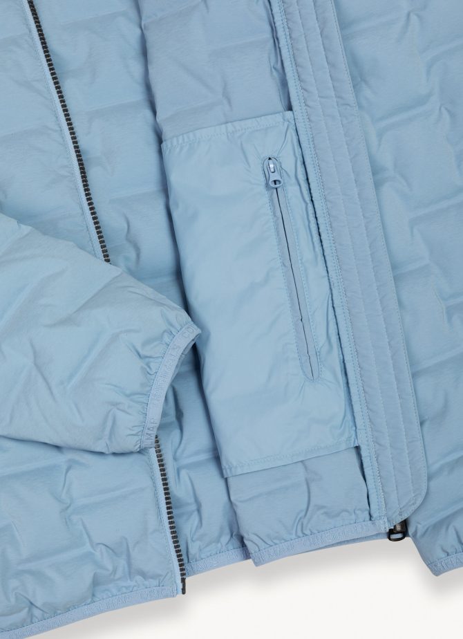 Quilted jacket with padded collar - Image 6