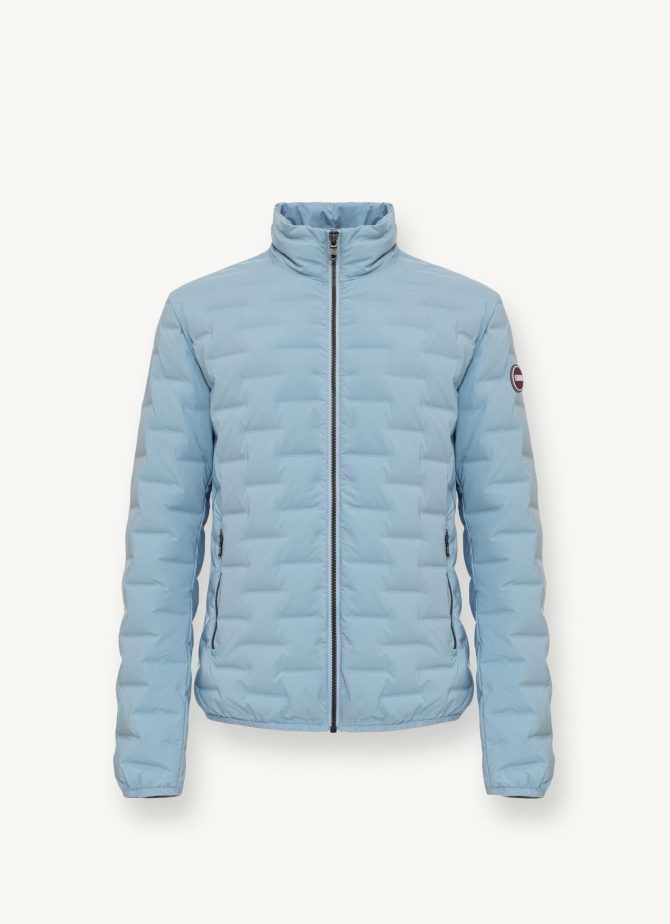 Quilted jacket with padded collar - Image 4