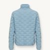 Quilted jacket with padded collar - Image 5
