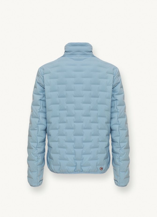 Quilted jacket with padded collar - Image 5