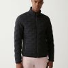Quilted jacket with padded collar - Image 2