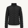 Quilted jacket with padded collar - Image 4