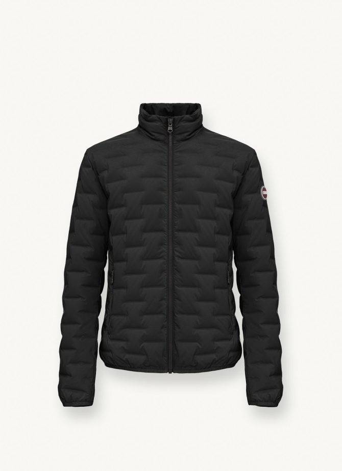 Quilted jacket with padded collar - Image 4