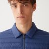 Down jacket with shirt collar - Image 2