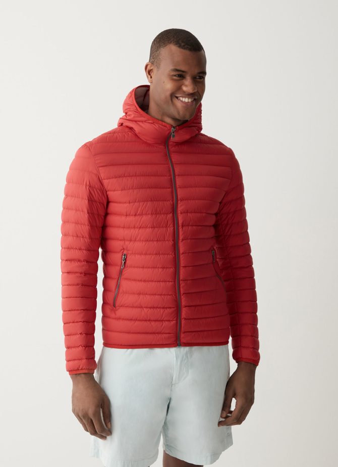 Sporty hooded downjacket - Image 3