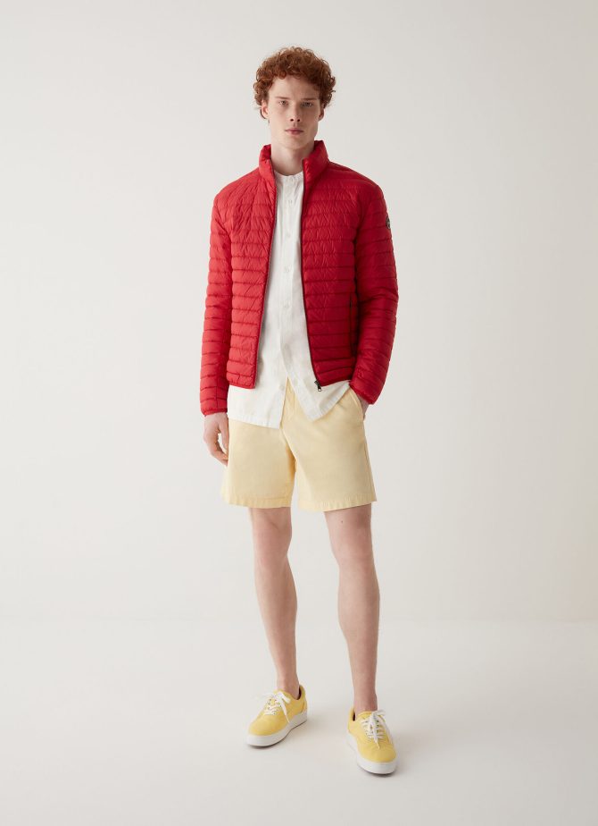 Sporty down jacket with padded collar - Image 3