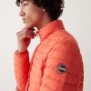 Sporty down jacket with padded collar - Image 3