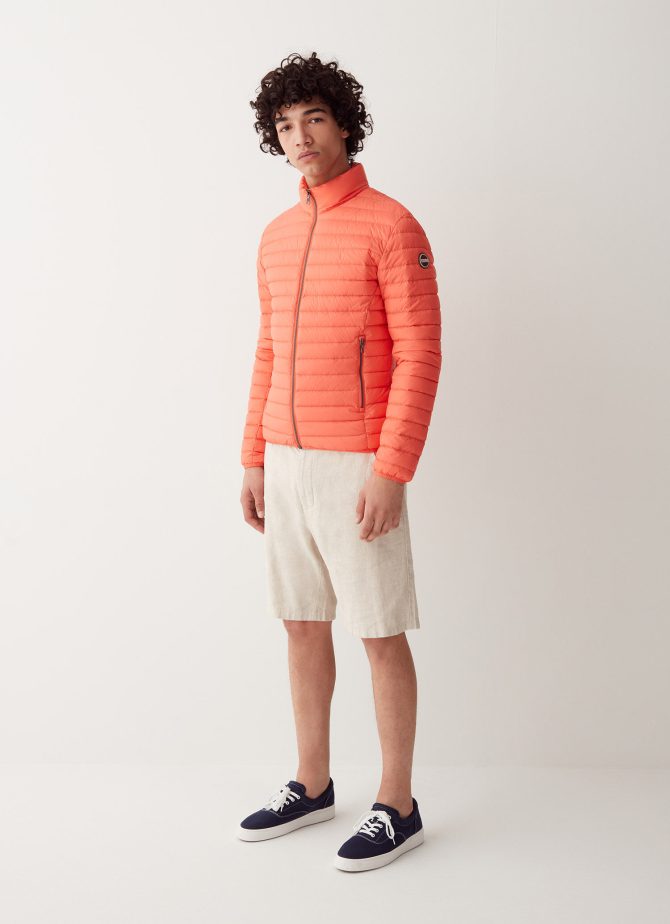 Sporty down jacket with padded collar - Image 2