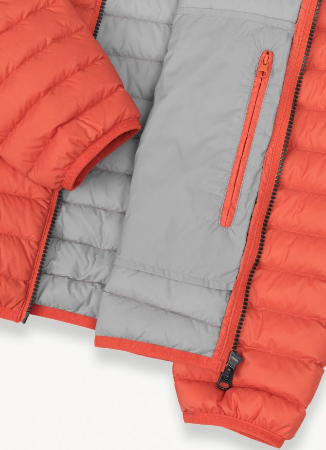 Sporty down jacket with padded collar - Image 6