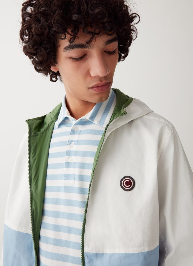 Reversible colour block jacket - Image 3