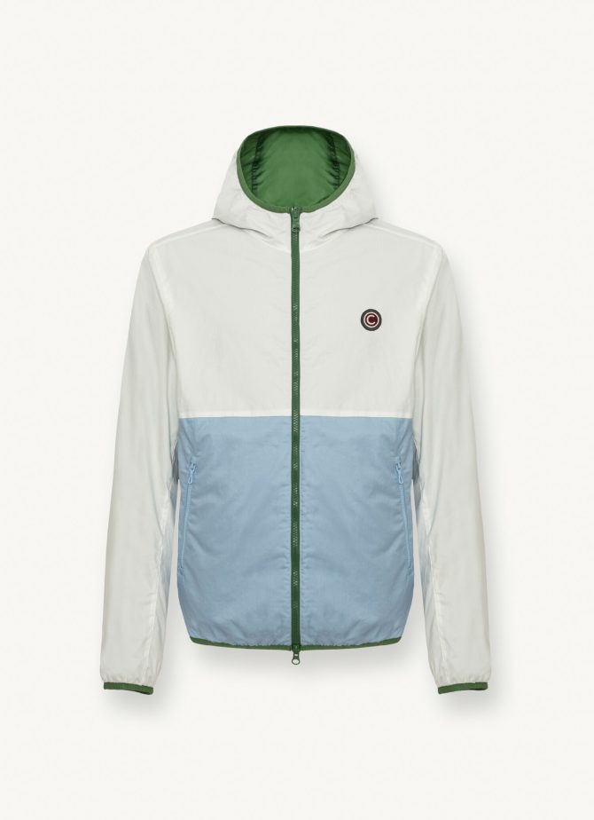 Reversible colour block jacket - Image 4