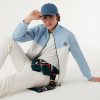 Reversible colour block bomber jacket