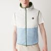 Colour block reversible gilet - Image 3