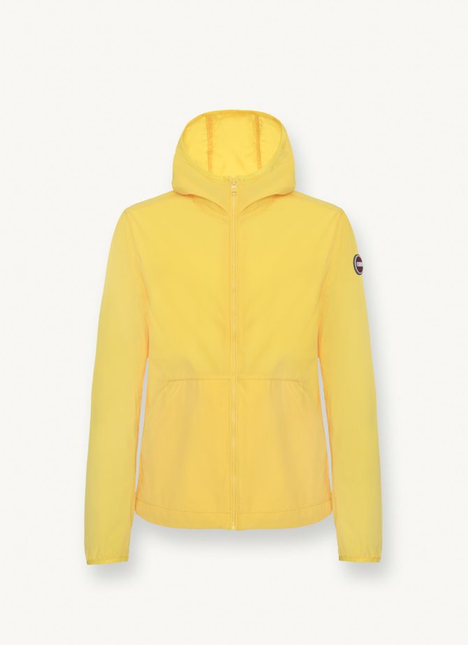 Unlined stretch jacket with hood - Image 4