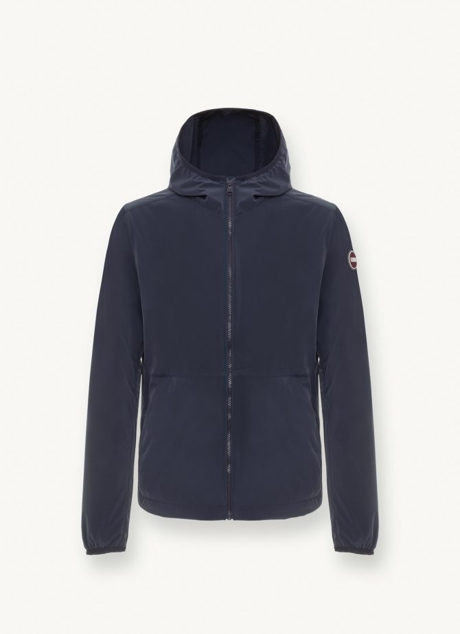 Unlined stretch jacket with hood - Image 4
