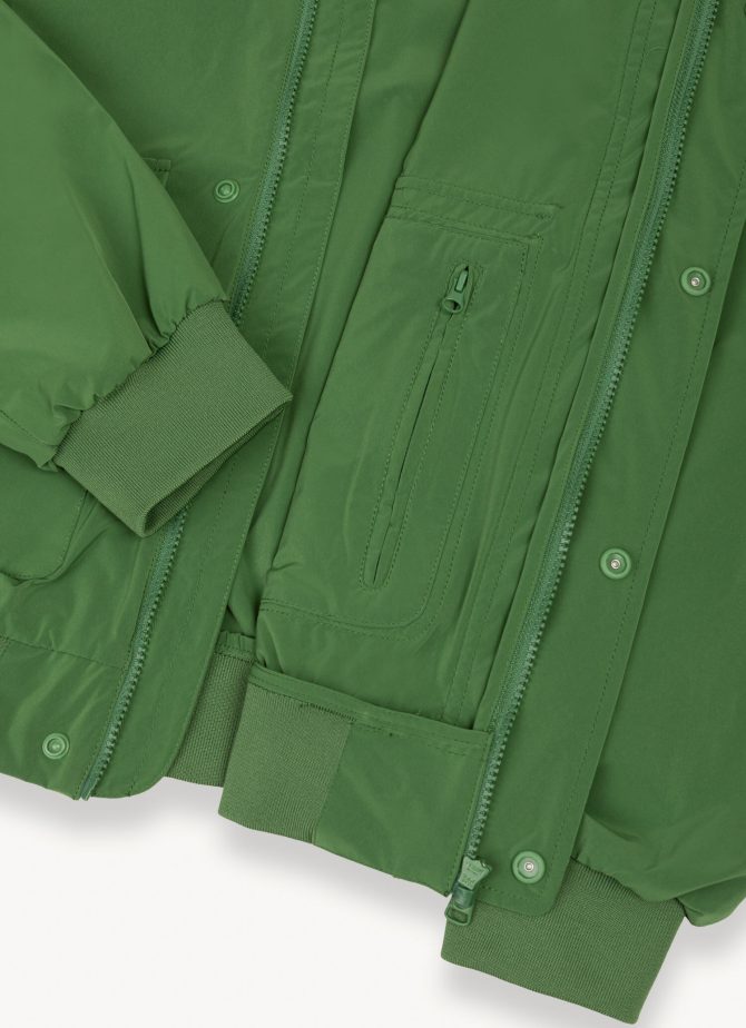 Unlined stretch jacket with buttons - Image 6