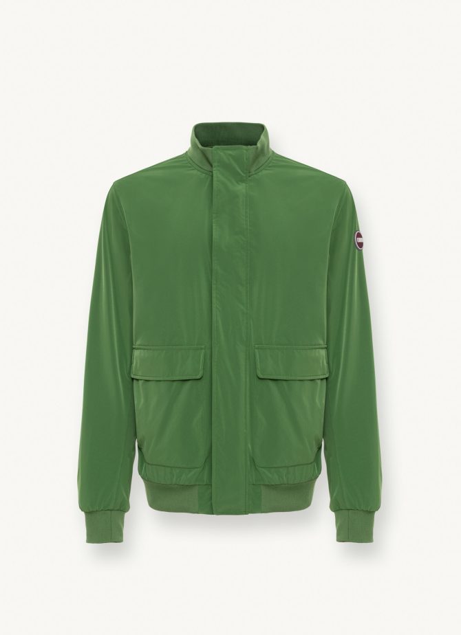 Unlined stretch jacket with buttons - Image 4