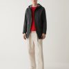 3L wrinkled effect parka