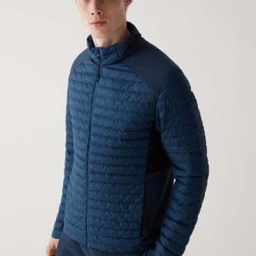 Quilted windproof jacket