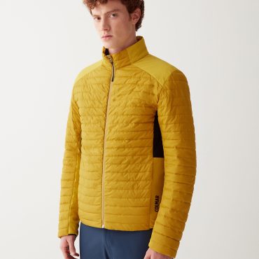 Quilted windproof jacket