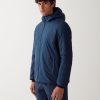 Hooded jacket in ripstop fabric