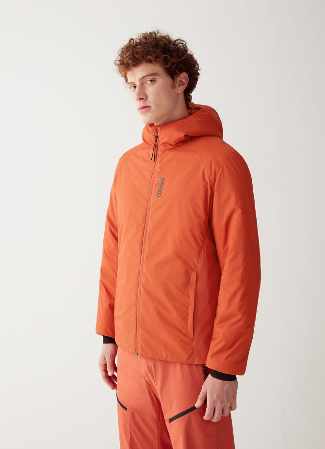 Hooded jacket in ripstop fabric