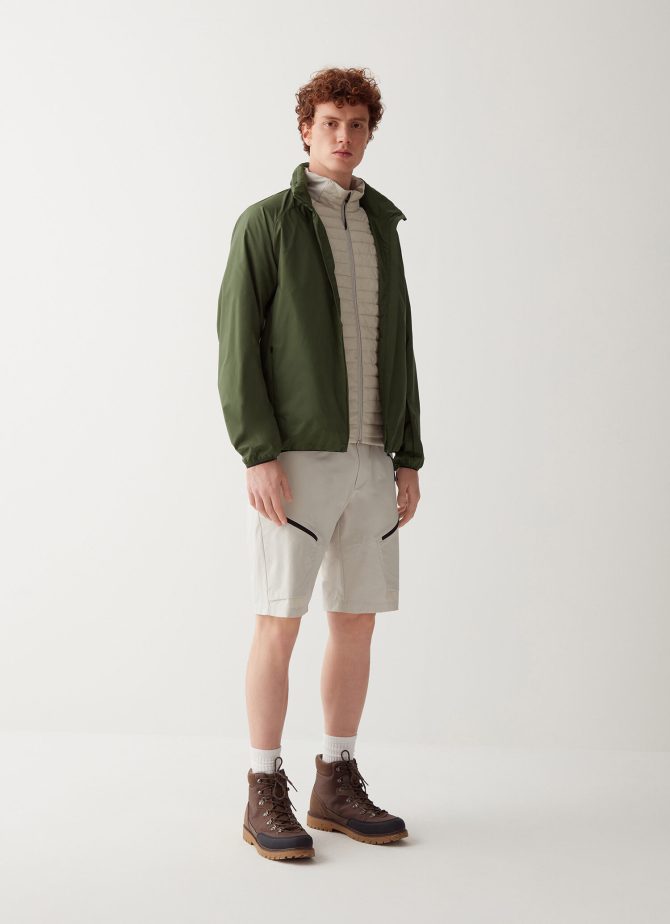 Unlined jacket with hood in the collar - Image 3
