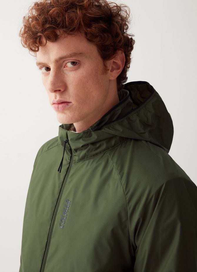 Unlined jacket with hood in the collar - Image 2