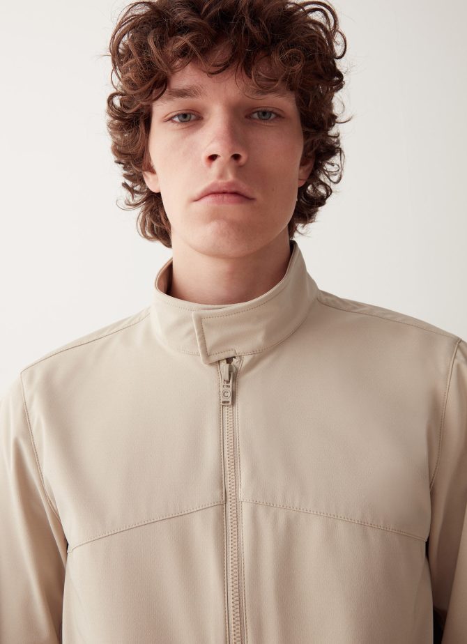 Recycled Essentials biker jacket