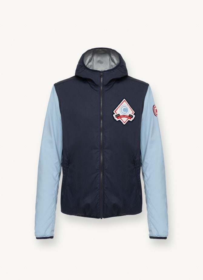 Colour block Varsity cotton jacket - Image 4