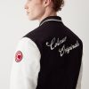 Varsity colour-block cotton bomber jacket - Image 3