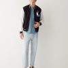 Varsity colour-block cotton bomber jacket - Image 2