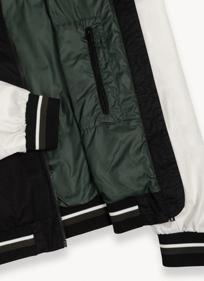 Varsity colour-block cotton bomber jacket - Image 6