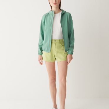 Softshell hooded jacket
