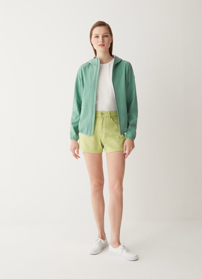 Softshell hooded jacket