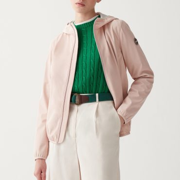 Softshell hooded jacket