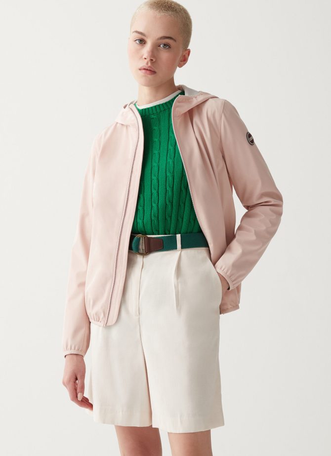Softshell hooded jacket