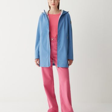 Long softshell jacket