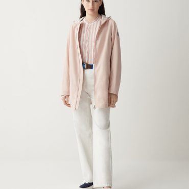 Long softshell jacket
