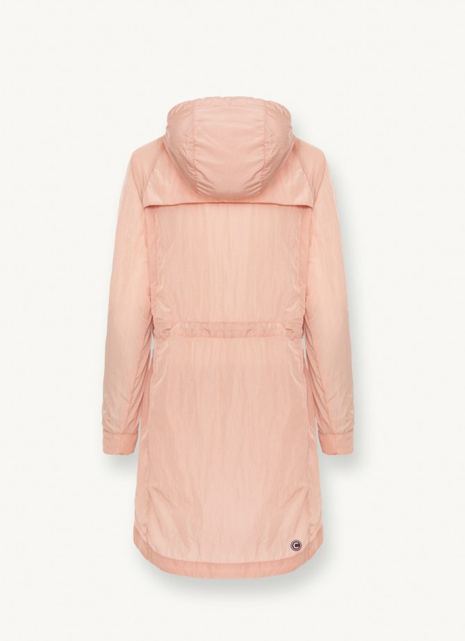 Crinkle fabric jacket with hood - Image 5